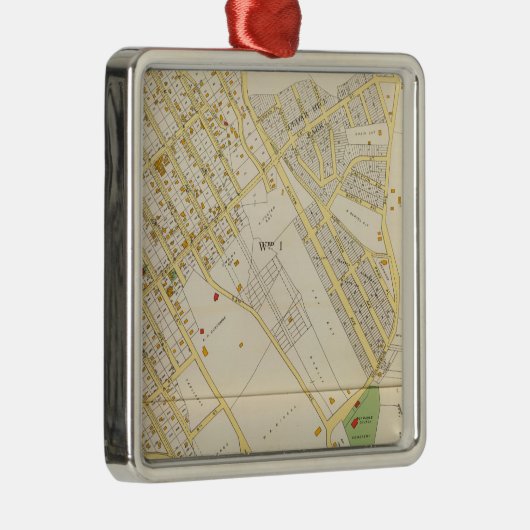 Mt Vernon 1 Metalen Ornament (Rechts)