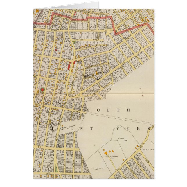 Mt Vernon Atlas Map (Voorkant)