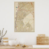 Mt Vernon Atlas Map Poster (Keuken)