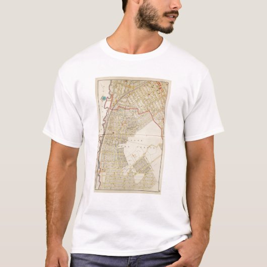 Mt Vernon Atlas Map T-shirt (Voorkant)