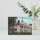 Mt. Vernon  Briefkaart (Staand voorkant)