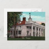 Mt. Vernon  Briefkaart (Voorkant / Achterkant)