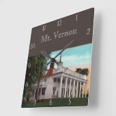 Mt. Vernon Custom Vierkante Klok (Hoek)