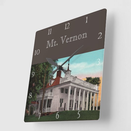  Mt. Vernon Custom Vierkante Klok (Hoek)