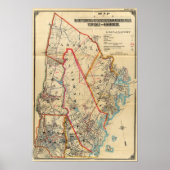 Mt. Vernon, E Chester, Pelham, New Rochelle, NY Poster (Voorkant)