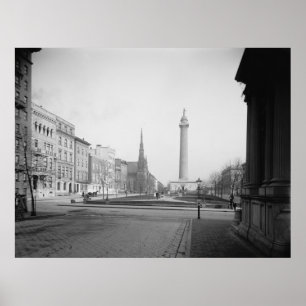 Mt. Vernon Place Poster