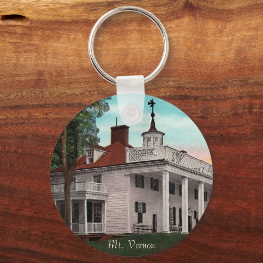 Mt. Vernon Sleutelhanger (Voorkant)