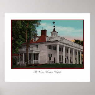 Mt. Vernon Vintage Poster