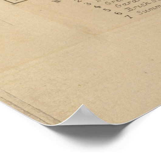 Mt. Vernon, Virginia (1859) Poster (Hoek)