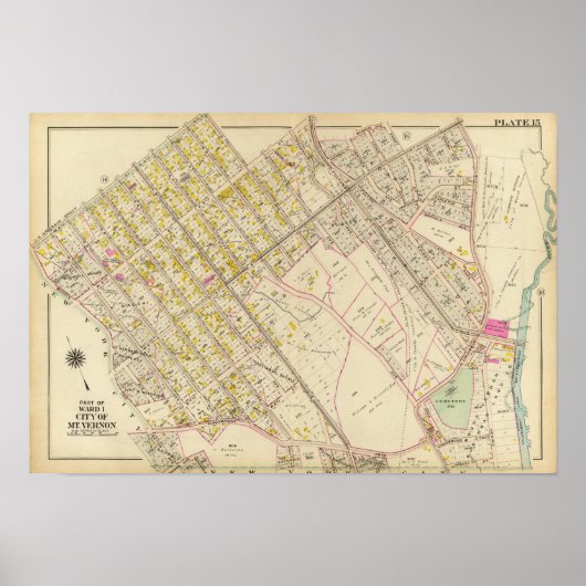 Mt Vernon ward 1, New York Poster (Voorkant)