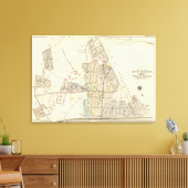 Mt Vernon ward 5, Pelham, New York Canvas Afdruk (Insitu (Woonkamer))