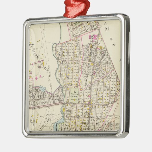 Mt Vernon ward 5, Pelham, New York Metalen Ornament (Links)