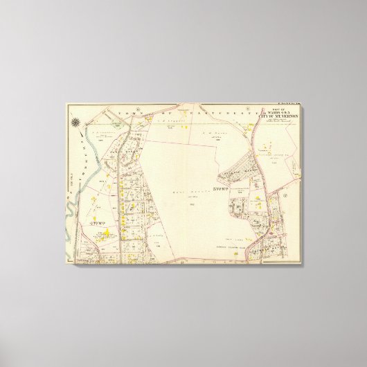 Mt Vernon wards 4-5, New York Canvas Afdruk (Voorkant)