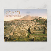 Mt. Vesuvius en de ruïnes van Pompeii in Italië Briefkaart (Voorkant)