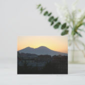 Mt. Vesuvius op Sunrise Briefkaart (Staand voorkant)