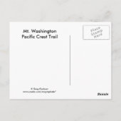 Mt. Washington Briefkaart (Achterkant)