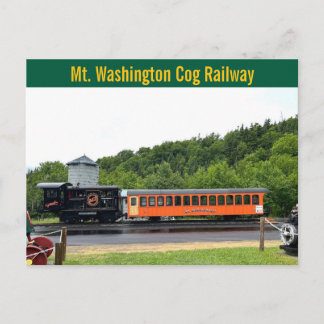 Mt. Washington Cog Railway Ansichtkaart Briefkaart