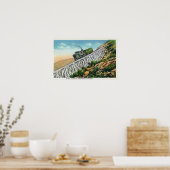 Mt Washington Cog Railway, Jacob's Ladder Poster (Keuken)