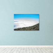 Mt. Washington Edge of the World Canvas Afdruk (Insitu (Houten vloer))