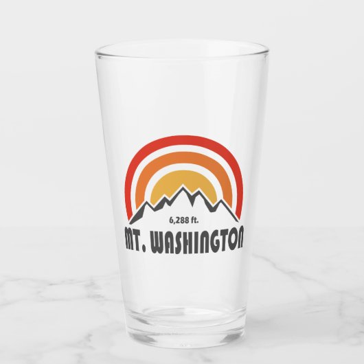 Mt. Washington Glas (Voorkant)