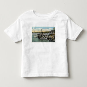 Mt. Washington, Gov. Endicott Steamers gedokt Kinder Shirts