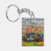 Mt. Washington Hotel Clubhouse Acrylische Sleutelh Sleutelhanger (Voorkant Links)