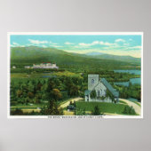 Mt Washington Hotel, Stickney Chapel Uitzicht Poster (Voorkant)