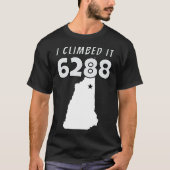 Mt Washington I beklimde het 6288 Mount NH48 New H T-shirt (Voorkant)