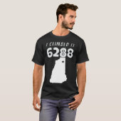 Mt Washington I beklimde het 6288 Mount NH48 New H T-shirt (Voorkant volledig)