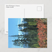 Mt. Washington in de herfst, OR Briefkaart (Voorkant / Achterkant)