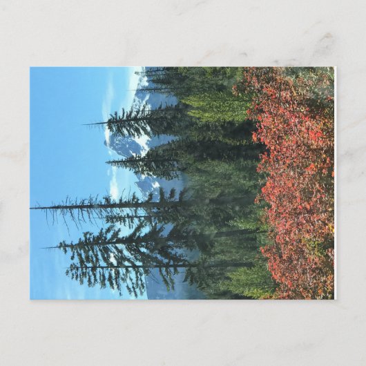 Mt. Washington in de herfst, OR Briefkaart (Voorkant)