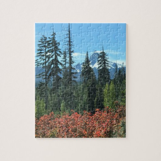 Mt. Washington in het najaar, OF Legpuzzel (Verticaal)