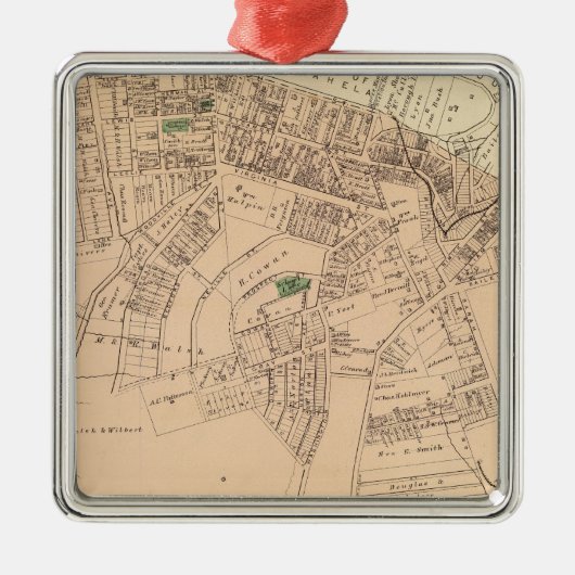 Mt Washington Metalen Ornament (Voorkant)