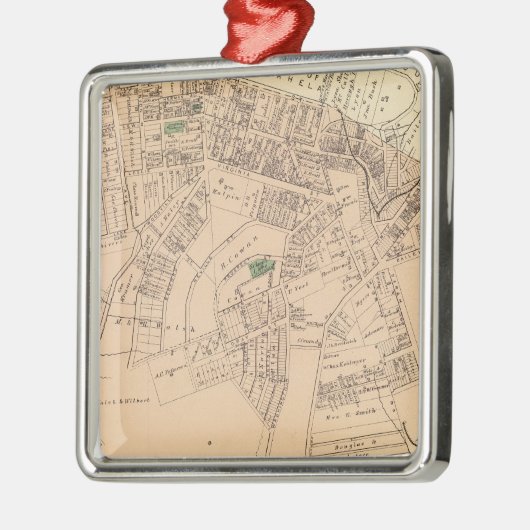 Mt Washington Metalen Ornament (Links)