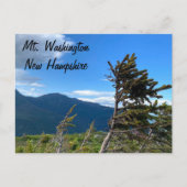 Mt. Washington, NH Briefkaart (Voorkant)