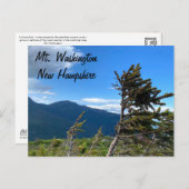 Mt. Washington, NH Postcard Briefkaart (Voorkant / Achterkant)