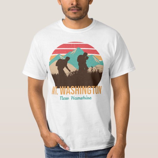Mt. Washington, NH T-shirt (Voorkant)