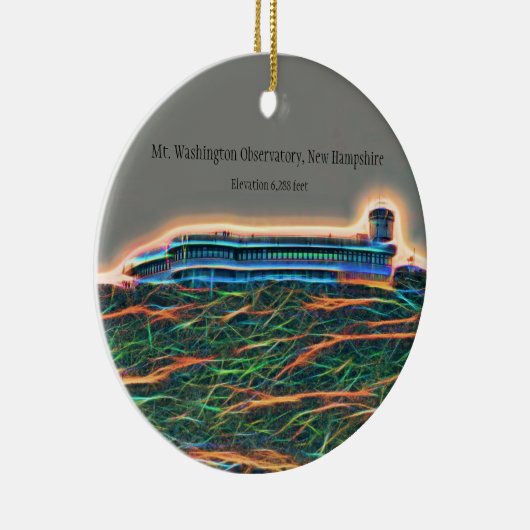 Mt. Washington Observatory Ornament (Rechts)