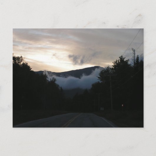 Mt. Washington op Sunrise Briefkaart (Voorkant)
