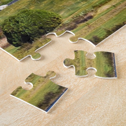 Mt. Washington Resort Jigzaag Puzzle Legpuzzel (Zijkant)