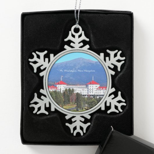 Mt. Washington Resort Pewter Ornament (Kistje)