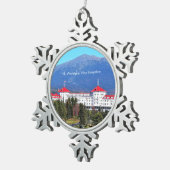 Mt. Washington Resort Pewter Ornament (Rechts)