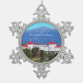 Mt. Washington Resort Pewter Ornament (Voorkant)