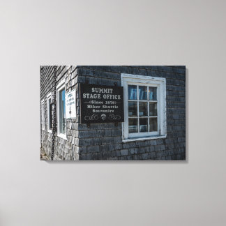 Mt. Washington Summit House Canvas Afdruk