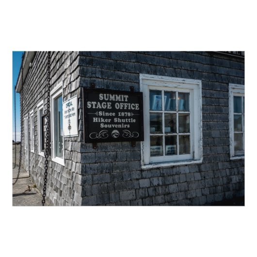 Mt. Washington Summit House Foto Afdruk (Voorkant)