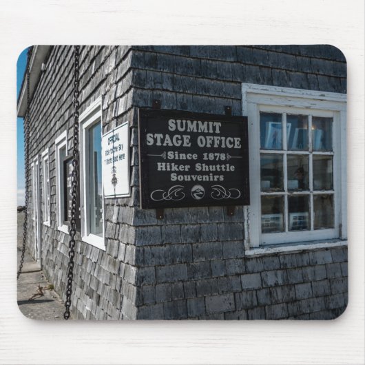 Mt. Washington Summit House Mousepad Muismat (Voorkant)