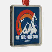 Mt. Washington Sun Eagle Metalen Ornament (Rechts)