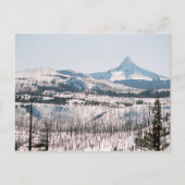 Mt. Washington vanaf Santiam Pass Briefkaart (Voorkant)