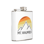 Mt. Waumbek New Hampshire Retro Heupfles (Rechts)
