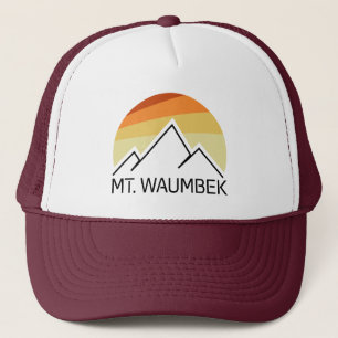 Mt. Waumbek New Hampshire Retro Trucker Pet